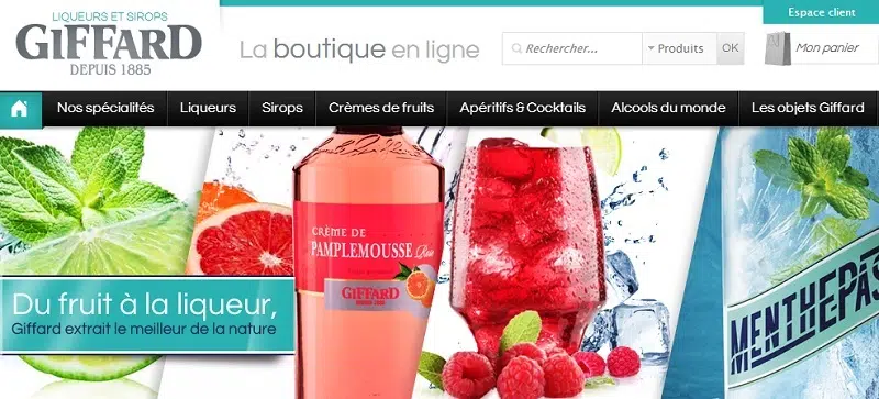 Stratégie webmarketing - Site e-commerce Boutique-Giffard.com 